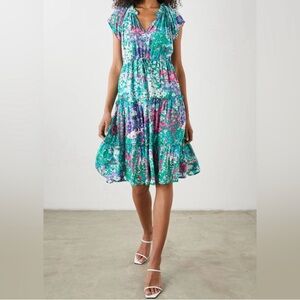 Rails Juni Gardenia Floral Dress Small